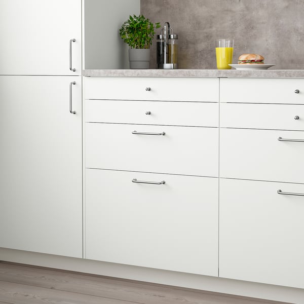 VALLSTENA drawer front, white, 80x10 cm, 2 pack