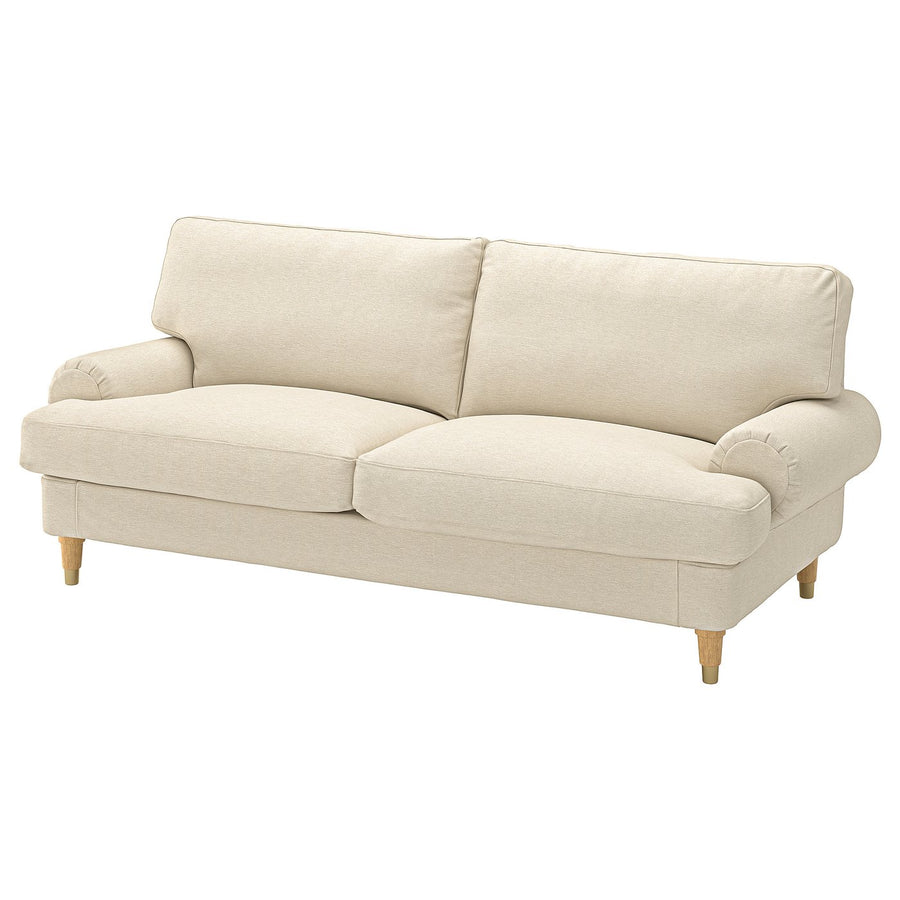 VALNÄS 2-seat sofa, Knäbäck light beige, 206 cm