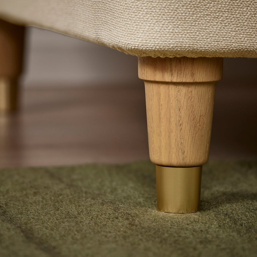 VALNÄS 2-seat sofa, Knäbäck light beige, 206 cm