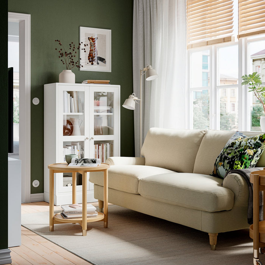 VALNÄS 2-seat sofa, Knäbäck light beige, 206 cm