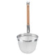 VARDAGEN noodle strainer, stainless steel/beech, 30 cm