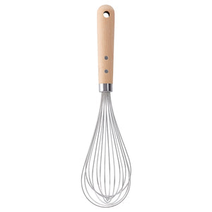 Ikea VARDAGEN - Balloon whisk, stainless steel/beech, 30 cm