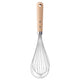 VARDAGEN balloon whisk, stainless steel/beech, 30 cm