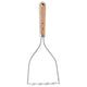 VARDAGEN potato masher, stainless steel/beech, 30 cm