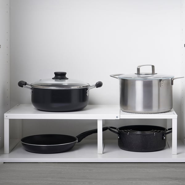 VARIERA shelf insert, white, 45.5x29x16 cm