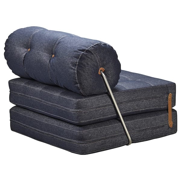 Ikea VÅRKUMLA - Armchair Bed, Vansta Blue