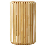 VARPTROSS wall lamp, wired-in installation, bamboo, 30 cm