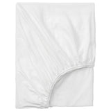 VÅRVIAL fitted sheet for day-bed, white, 80x200 cm