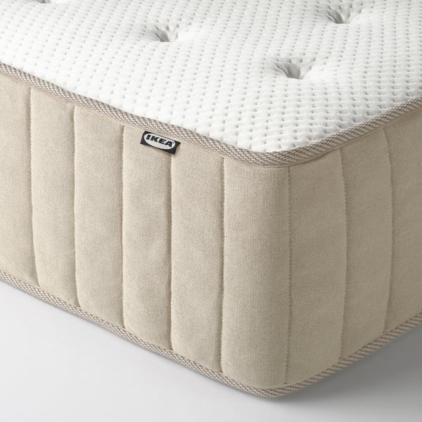 VATNESTRÖM pocket sprung mattress, extra firm/natural, 90x200 cm