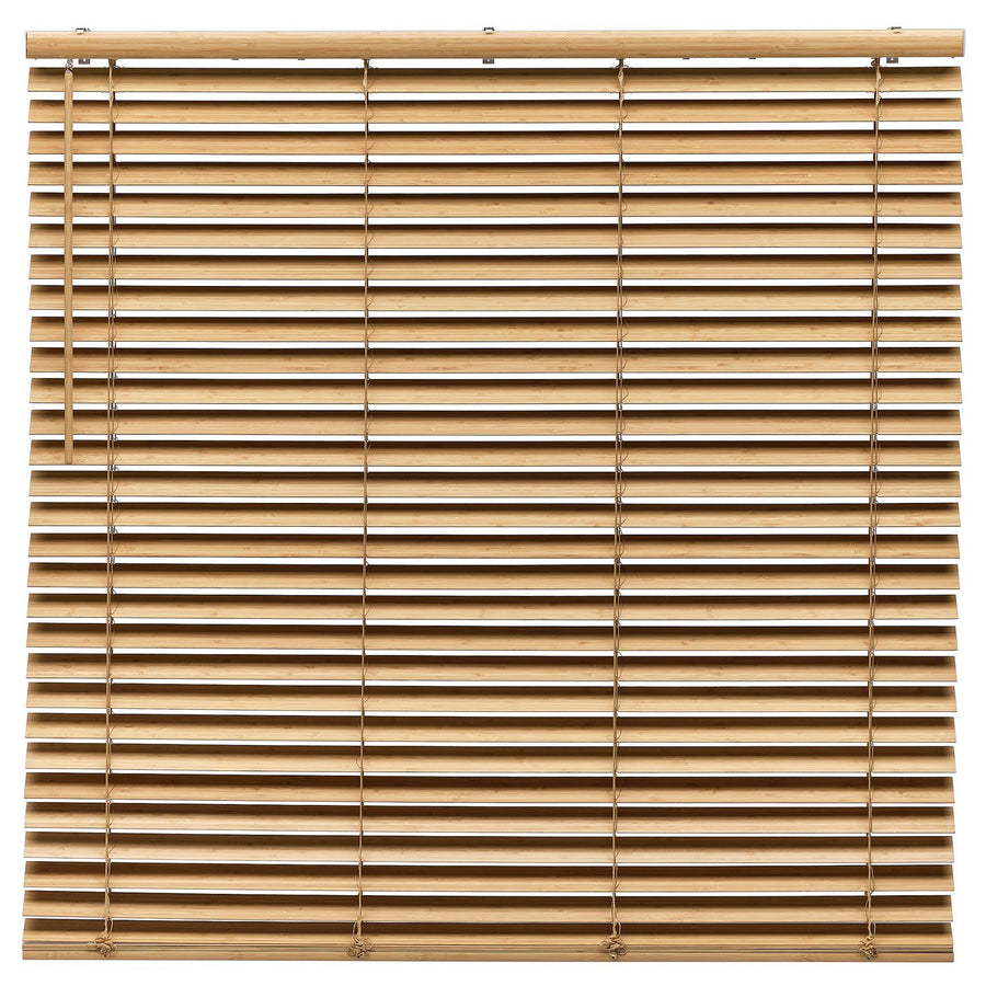 VECKLARFLY Venetian blind, bamboo, 140x155 cm
