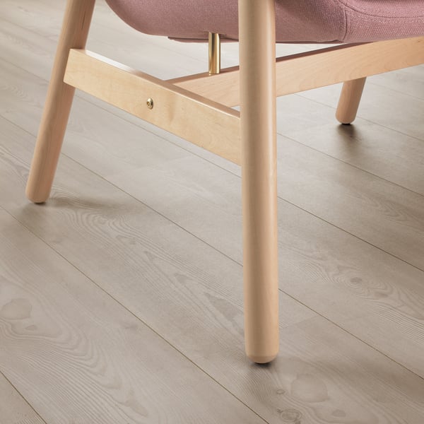 VEDBO high-back armchair, Gunnared light brown-pink, 45x108x85 cm