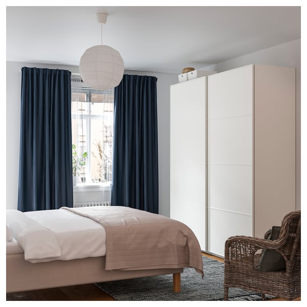 VIDGA wall fitting, white, 12 cm