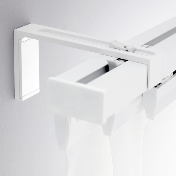 VIDGA wall fitting, white, 12 cm