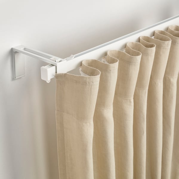 VIDGA single track set for wall, silver-colour