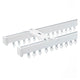 VIDGA curtain track set f ceiling, 2 trck, white