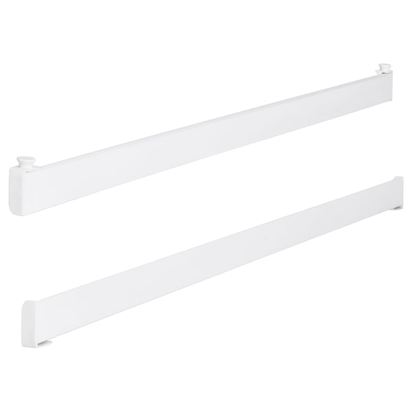 VIDGA panel curtain holder, white, 60 cm