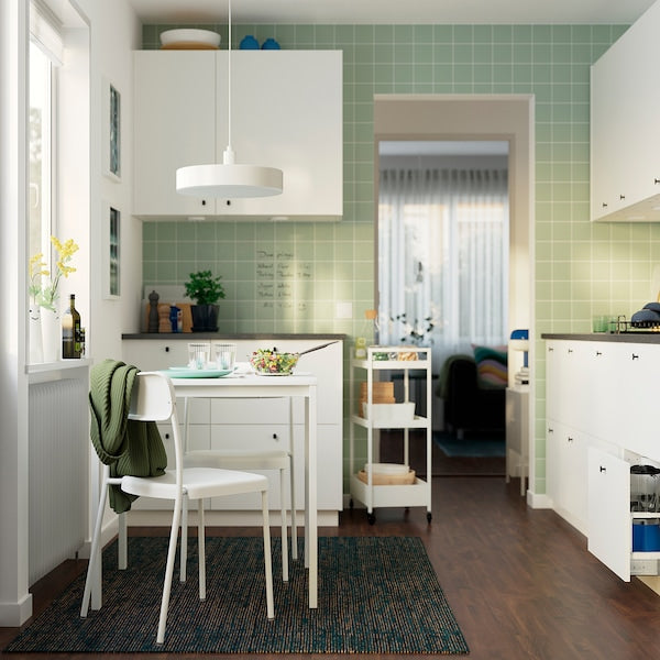 VIHALS chair, white, 45x79x47 cm