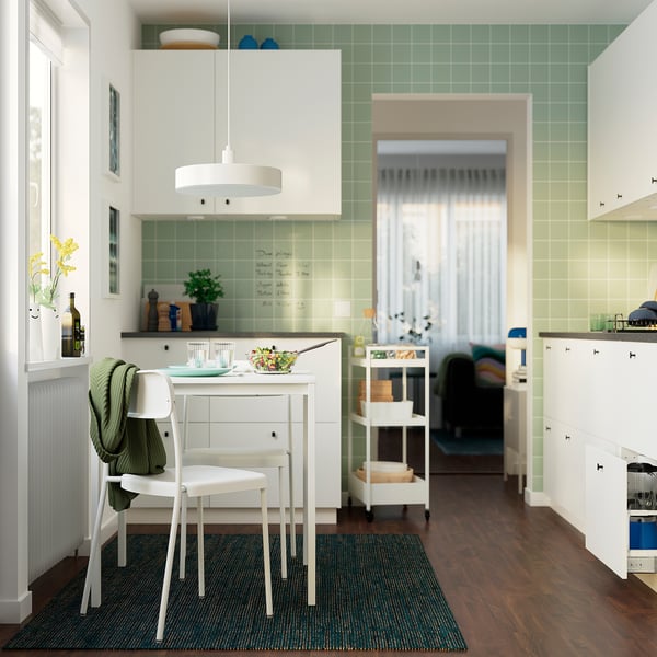 VIHALS chair, white, 45x79x47 cm