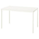VIHALS table, white/white, 125x74 cm