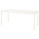 VIHALS table, white/white, 180x74 cm