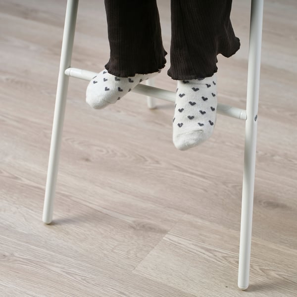 VILDGÅS junior chair, white/white, 33x79x49 cm