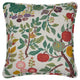 VILDPERSILJA cushion cover, white multicolour/floral pattern, 50x50 cm