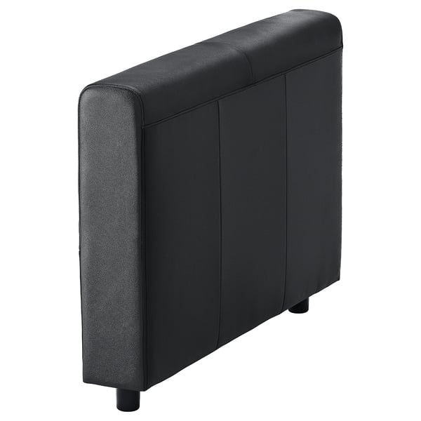 VIMLE armrest, Grann/Bomstad black, 15x6x93 cm