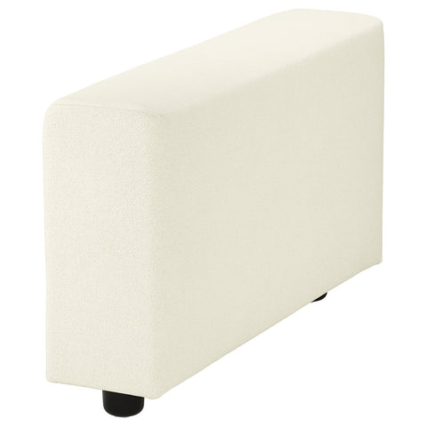 VIMLE armrest, wide/Johanneshov off-white, 22x48x93 cm