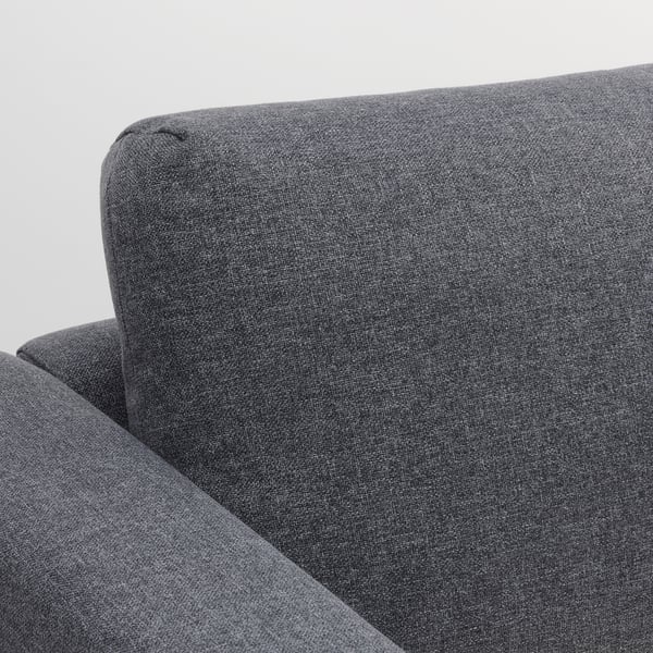 VIMLE chaise longue, Gunnared medium grey, 111 cm