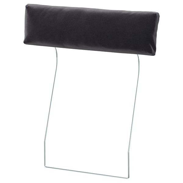 VIMLE headrest, Djuparp dark grey, 70x20 cm