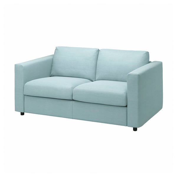 VIMLE cover for 2-seat sofa, Saxemara light blue