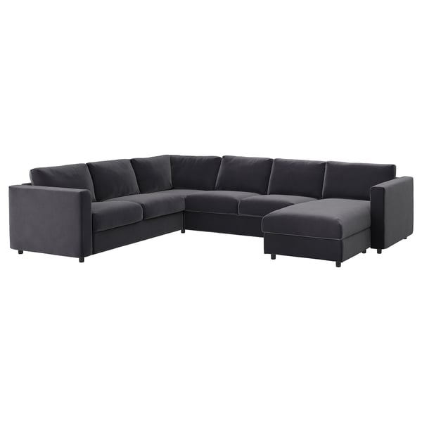 VIMLE cover for corner sofa, 5-seat