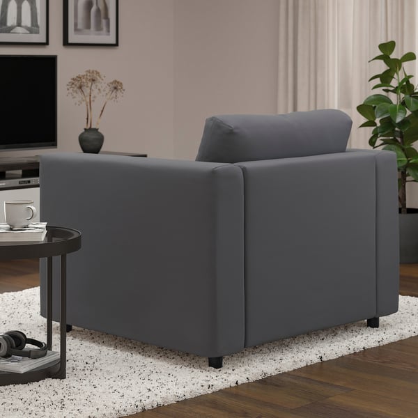 VIMLE armchair, Hallarp grey