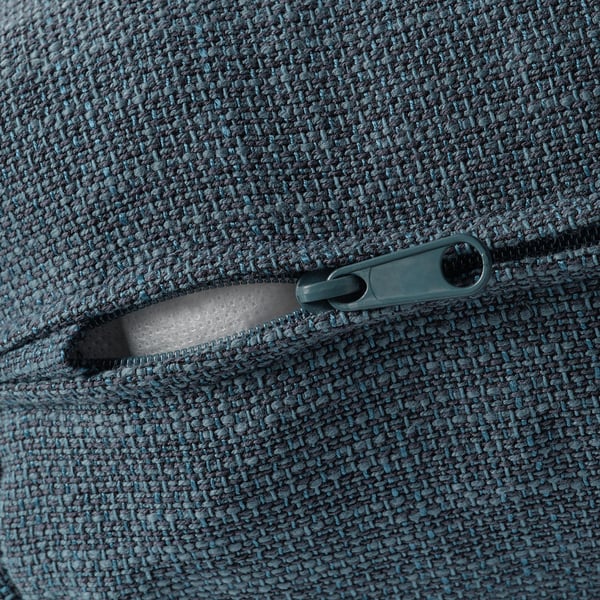 VIMLE armchair, Hillared dark blue, 71x6x98 cm