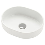 VINDELÄLVEN countertop wash-basin, white, 39x31 cm