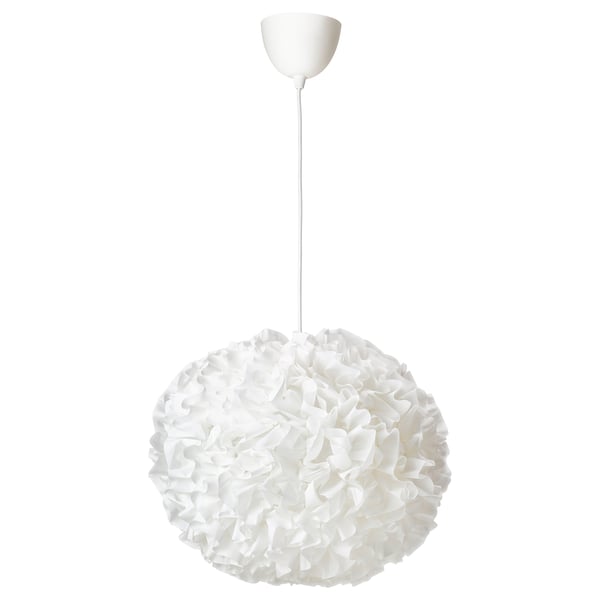 VINDKAST pendant lamp, white, 50 cm