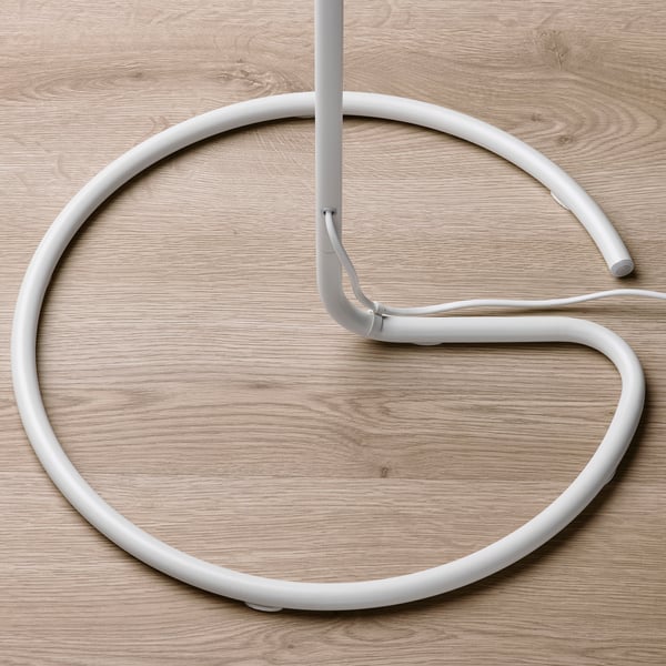 VINDKAST floor lamp, white, 38 cm