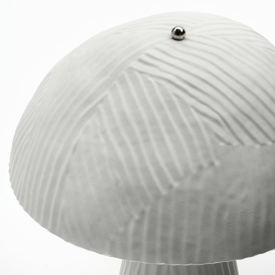 VINDKRAFT table lamp, white moulded paper pulp, 35 cm