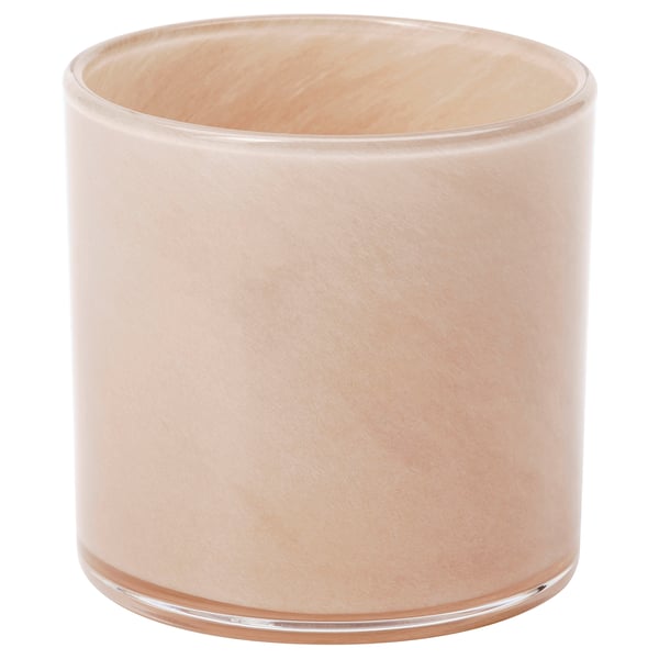 VINDSTILLA tealight holder, beige, 7 cm