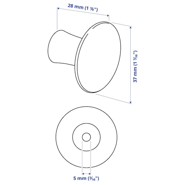 Ikea VINNÄSET - Knob, 37 mm