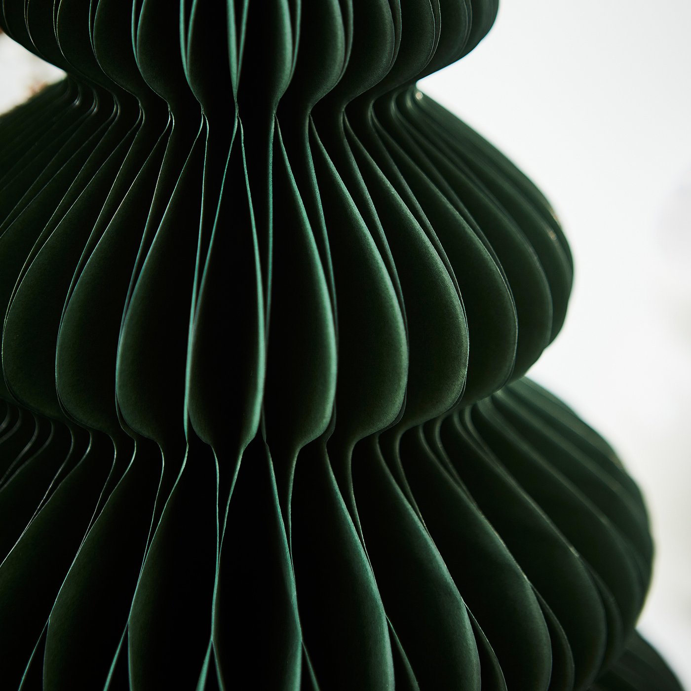 VINTERFINT decoration, Christmas tree shaped green, 24 cm