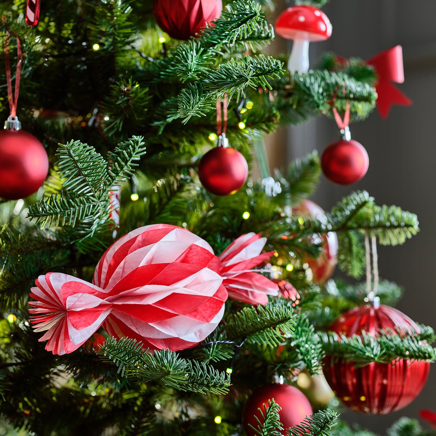 VINTERFINT tree ornament, candy, 13 cm