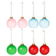 VINTERFINT tree ornament, bauble glass/mixed colours, 6 cm