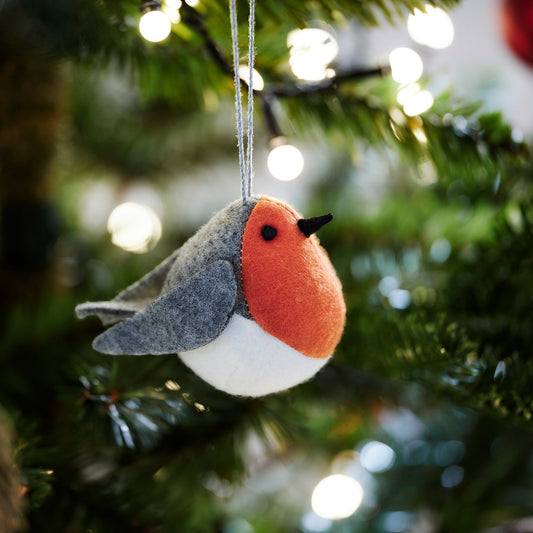 VINTERFINT tree ornament, bird multicolour, 3 pack