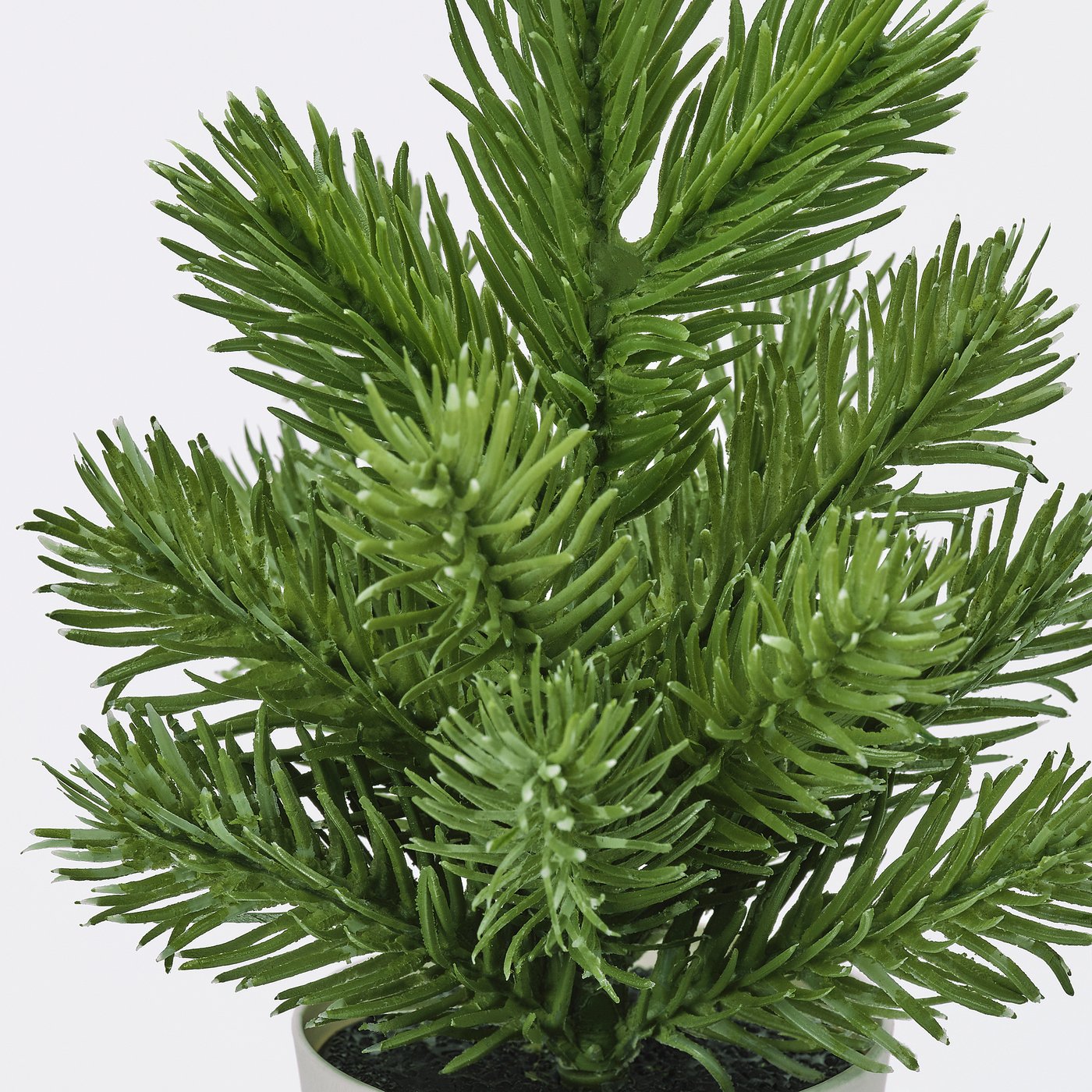 VINTERFINT artificial potted plant, in/outdoor Christmas tree/green, 6 cm