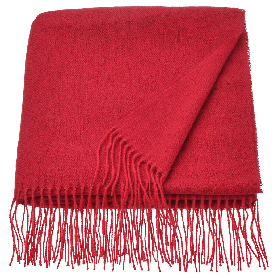 VINTERFINT throw, red, 120x160 cm
