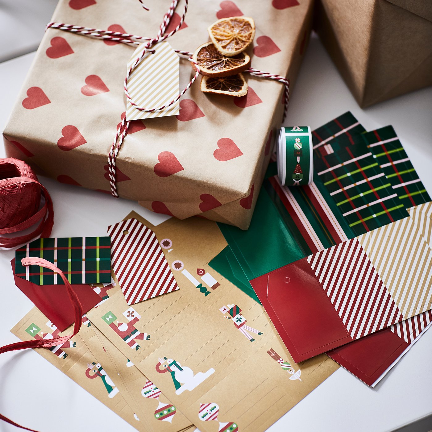 VINTERFINT label, set of 48, christmas motifs