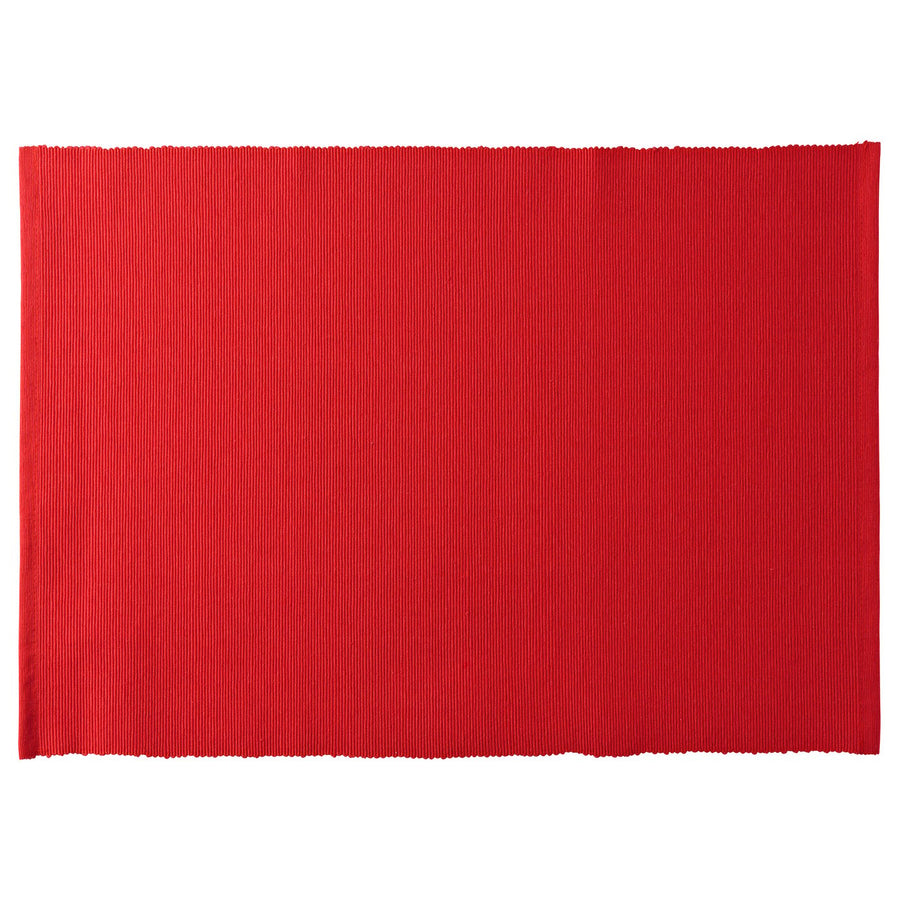 VINTERFINT place mat, red, 45x35 cm