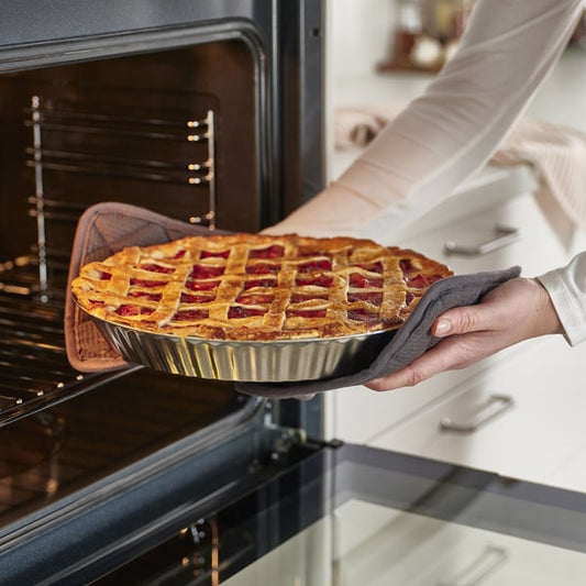 VINTERROCKA pie dish, stainless steel, 30 cm/2.2 l