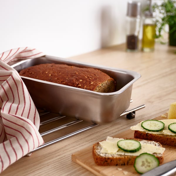 VINTERROCKA loaf tin, stainless steel, 2.1 l